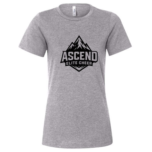 Classic Logo  - Women’s Relaxed Fit Heather CVC Tee Thumbnail