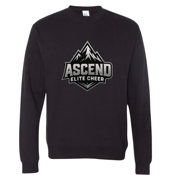 Logo - Unisex Midweight Crewneck Sweatshirt Thumbnail