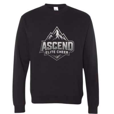Custom Sleeve - Unisex Midweight Crewneck Sweatshirt Thumbnail