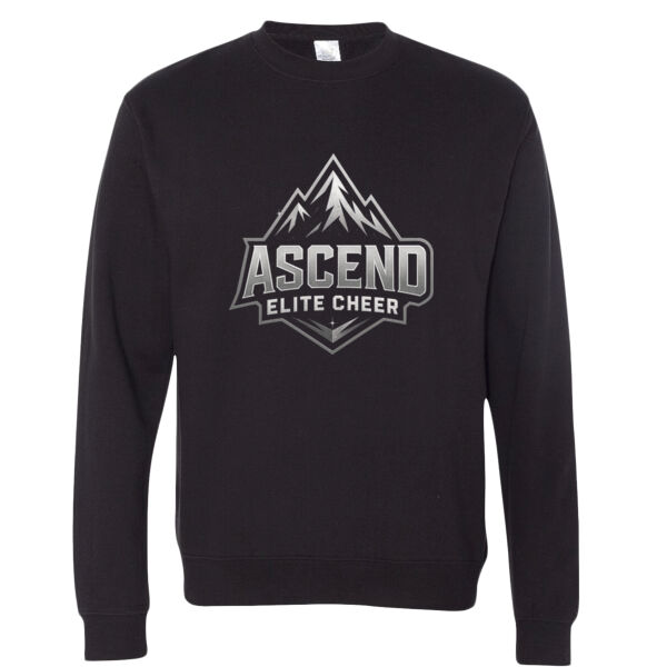 Custom Sleeve - Unisex Midweight Crewneck Sweatshirt Thumbnail