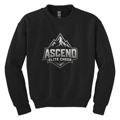 Custom Sleeve - Youth Heavy Blend Crewneck Sweatshirt Thumbnail