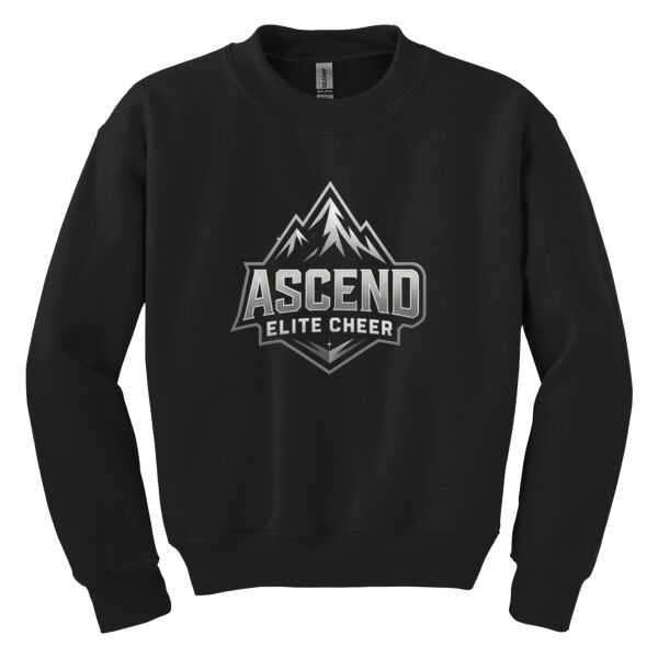 Custom Sleeve - Youth Heavy Blend Crewneck Sweatshirt Thumbnail
