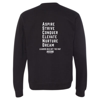 Mission Statement Crewneck - Unisex Midweight Crewneck Sweatshirt Thumbnail